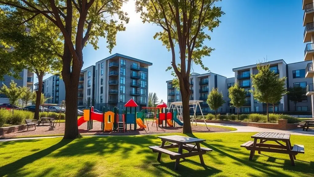 family friendly amenities in apartments