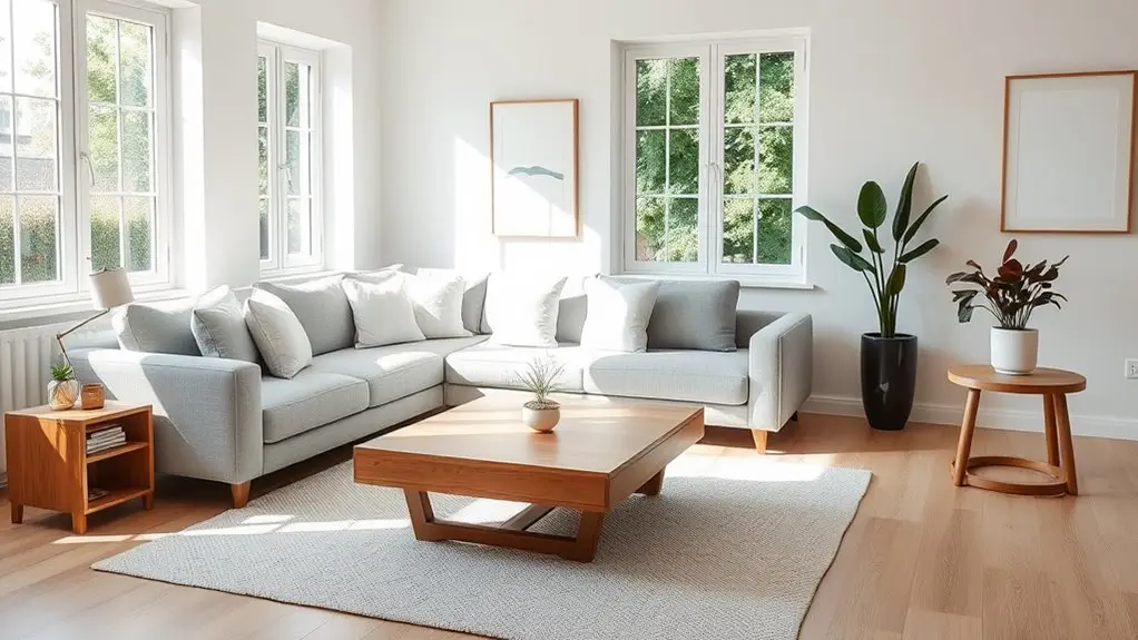 modern scandinavian apartment features