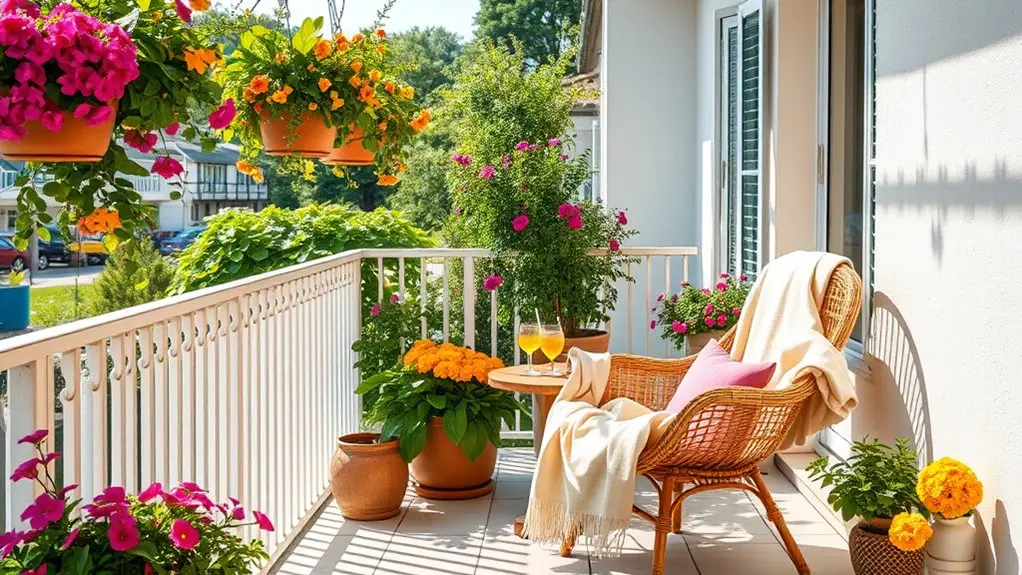 summer balcony decoration ideas