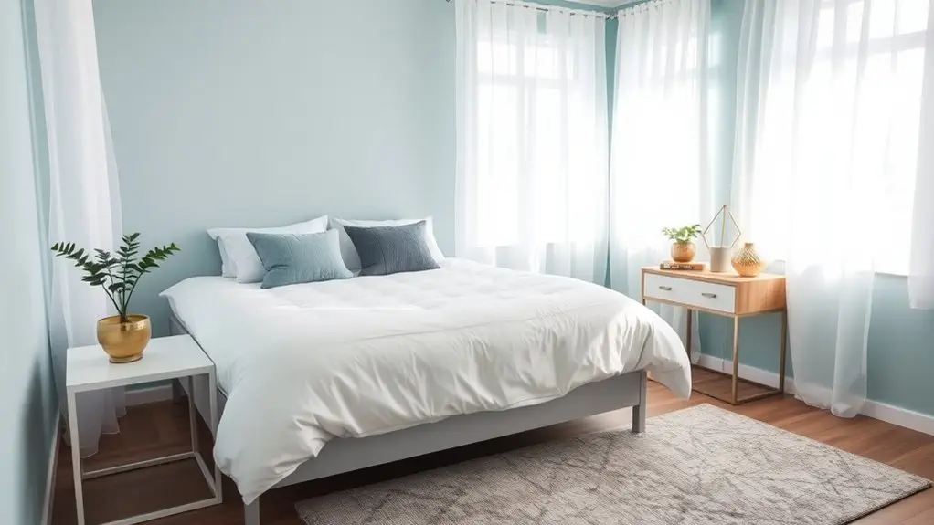 best colors for studio bedroom