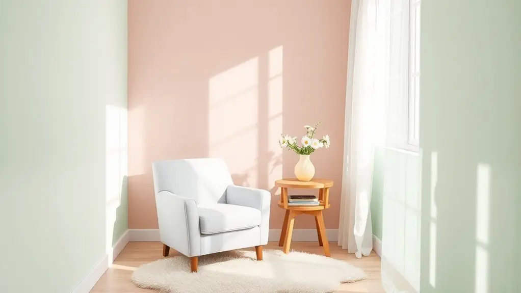using pastel shades wisely