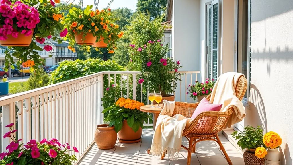 summer balcony decoration ideas